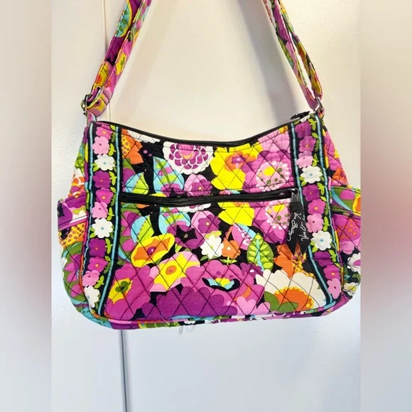 Vera Bradley RETIRED Va Va Bloom (Fall 2012) Cross Body‎ Handbag - Picture 2 of 8